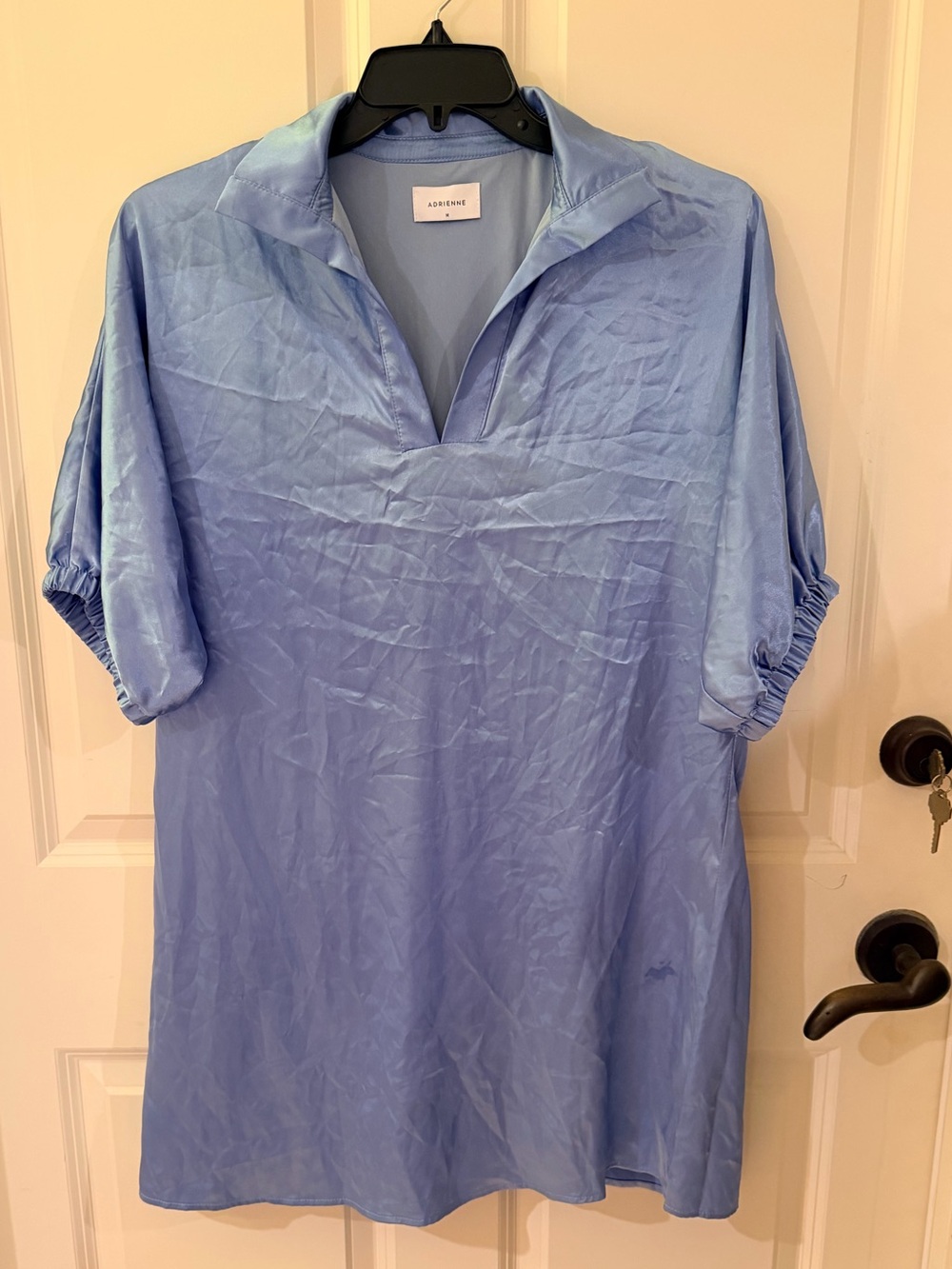 Adrienne Charlize Satin Dress